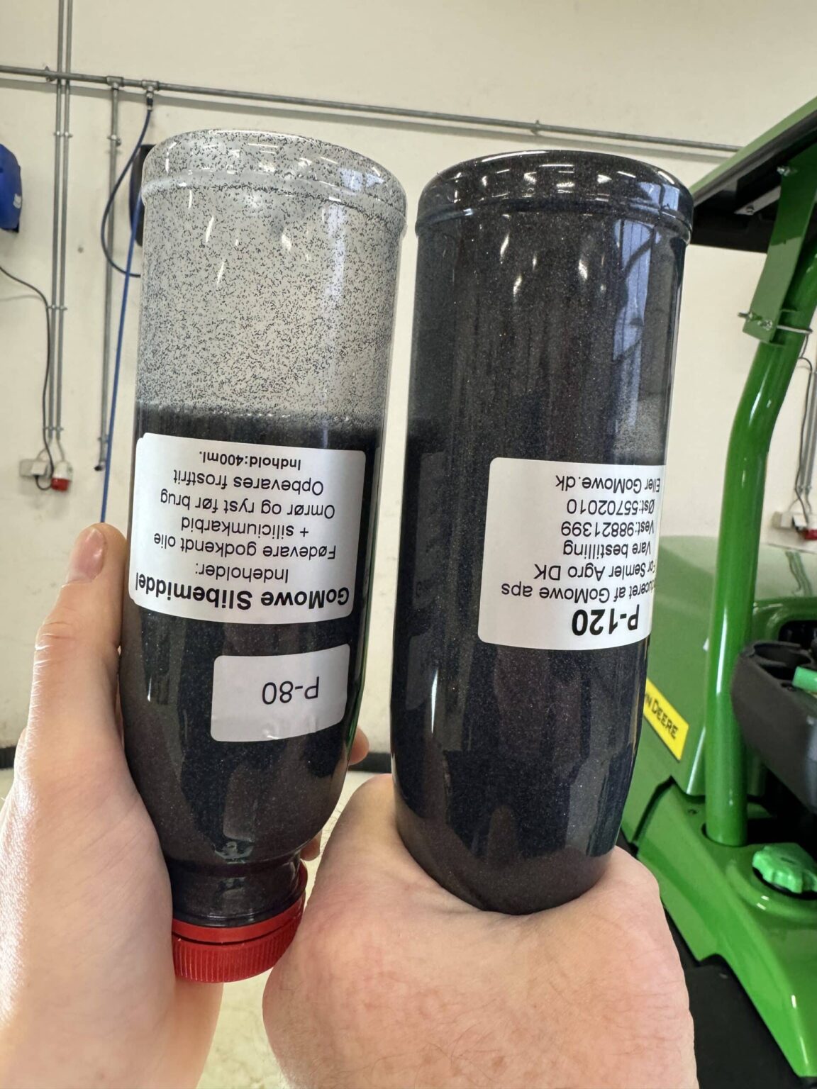 Gomowe backlapping-grinding compound
